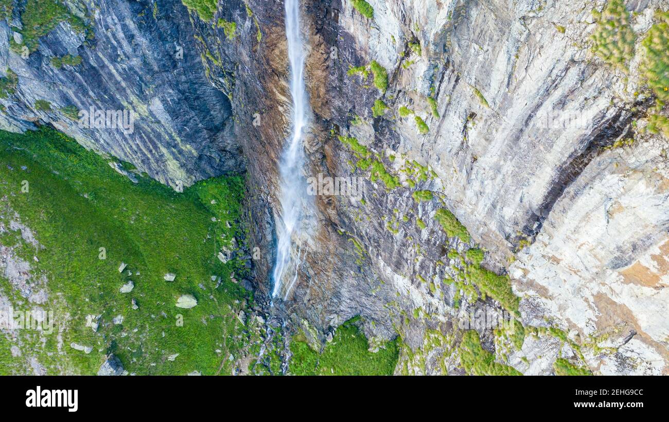 Der größte Wasserfall in Bulgarien. Raysko praskalo. Stockfoto