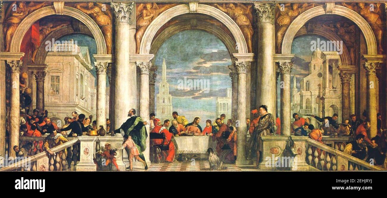 Paolo Veronese 007. Stockfoto