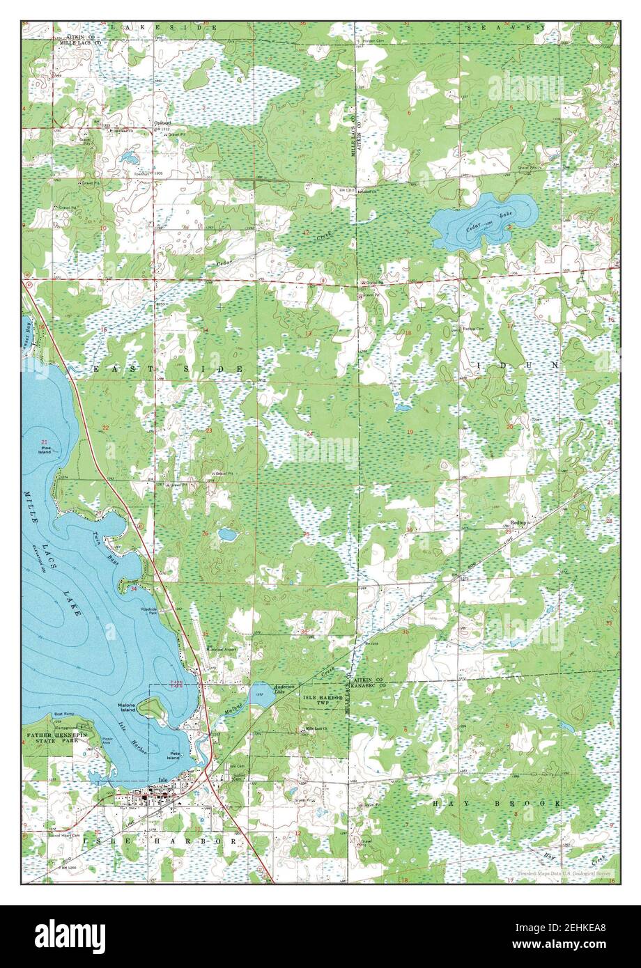 Alte karte diagramm geographie insel Ausgeschnittene Stockfotos und