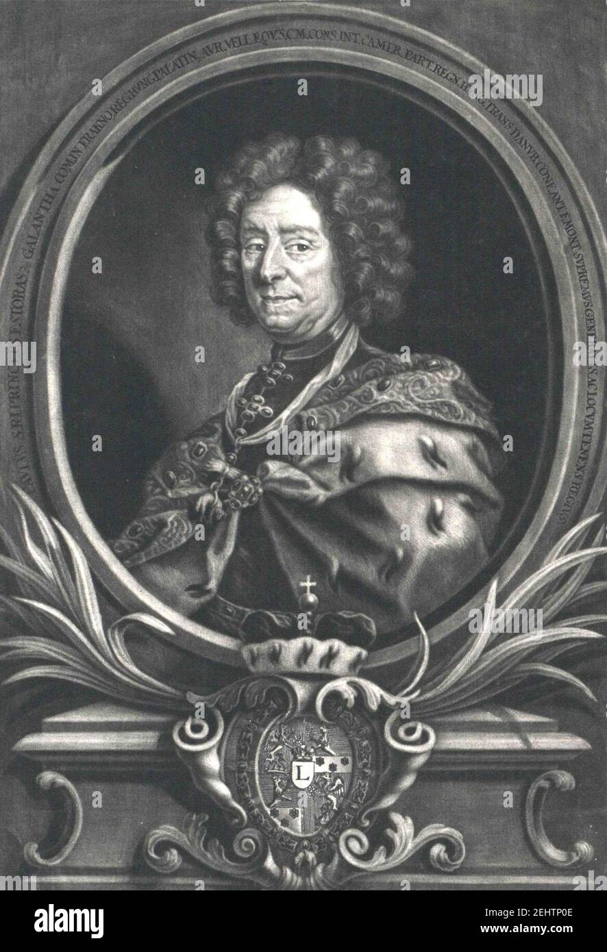 Paul I., 1st Fürst Esterházy von Galántha. Stockfoto