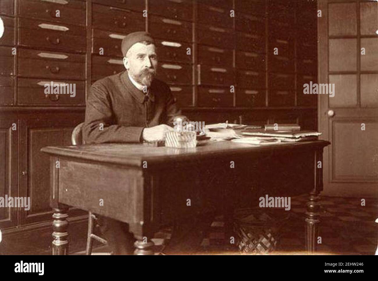 Paul Marsan, dit Dornac - Docteur Émile Roux, Médecin et Biologiste. Stockfoto