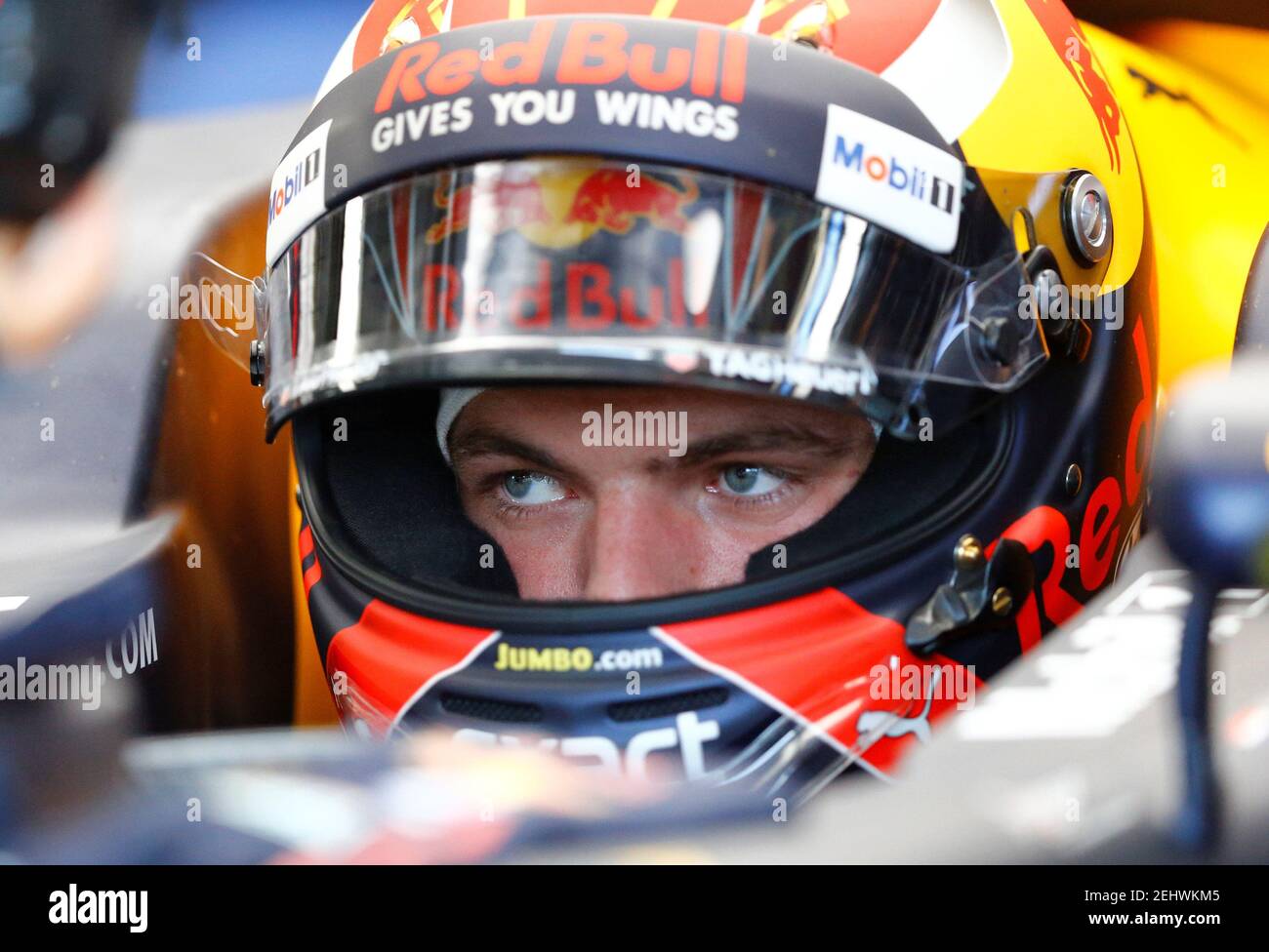 Formel 1 - F1 - großer Preis von Österreich 2017 - Red Bull Ring, Spielberg, Österreich - 7. Juli 2017 Max Verstappen von Red Bull Racing im Training Reuters/Dominic Ebenbichler Stockfoto