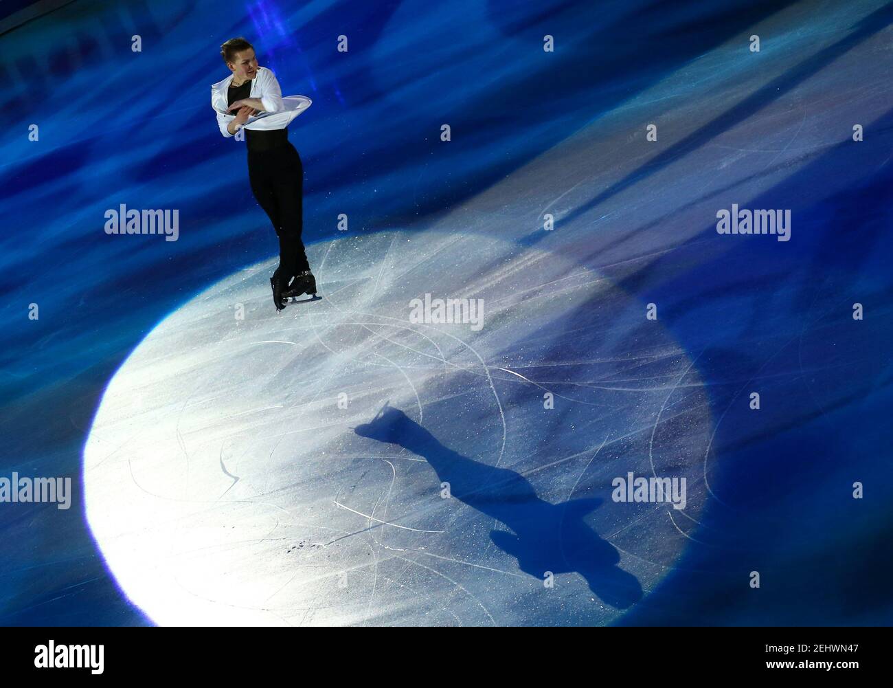 Eiskunstlauf - Eiskunstlauf-Weltmeisterschaften - Mediolanum Forum, Mailand, Italien - 25. März 2018 der russische Mikhail Kolyada während der Gala REUTERS/Alessandro Bianchi Stockfoto