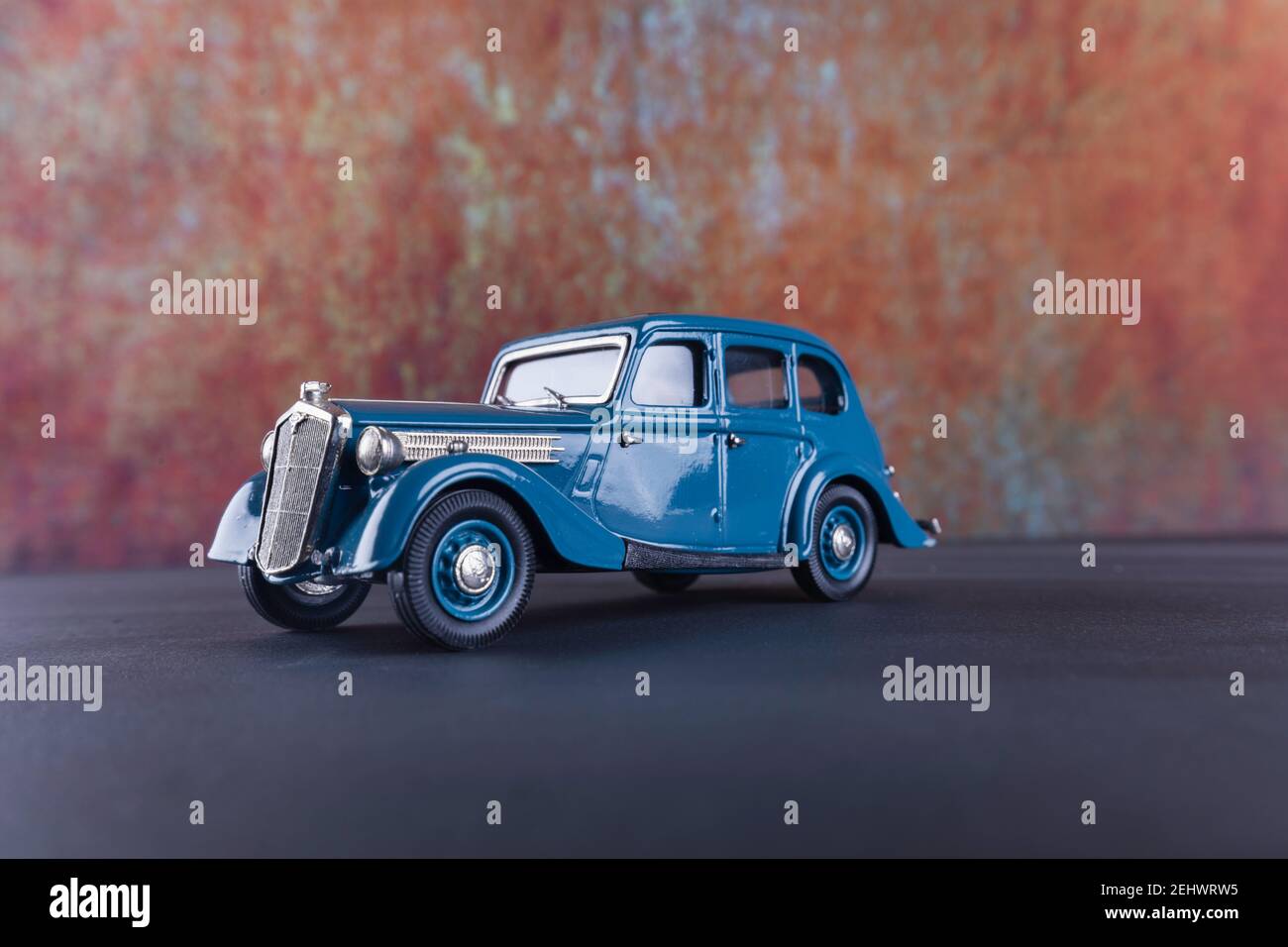 Maßstab Modell eines 1948 Wolseley 18/85 Serie 3. Stockfoto