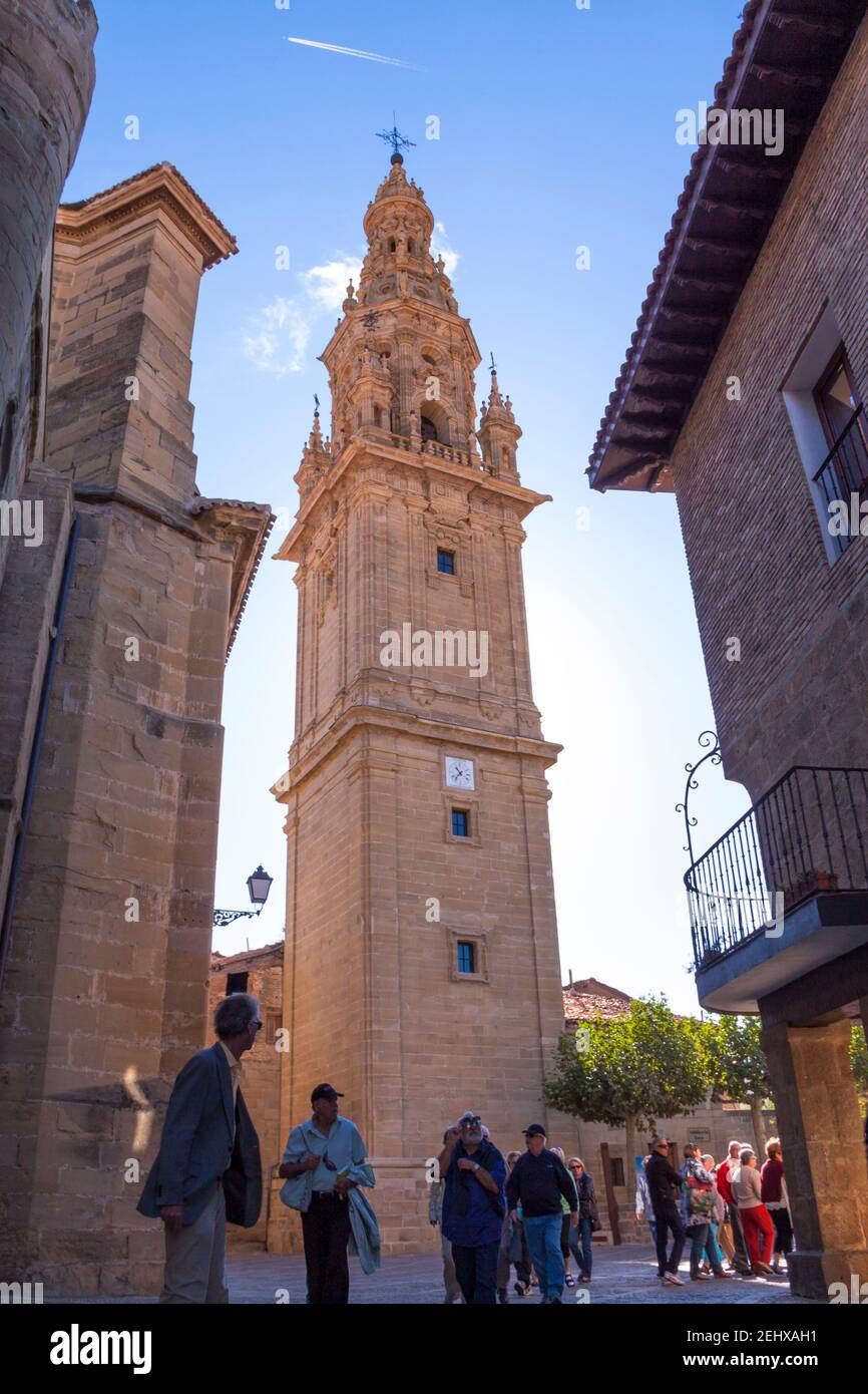 Torre Exenta in Santo Domingo de La Calzada, Spanien Stockfoto