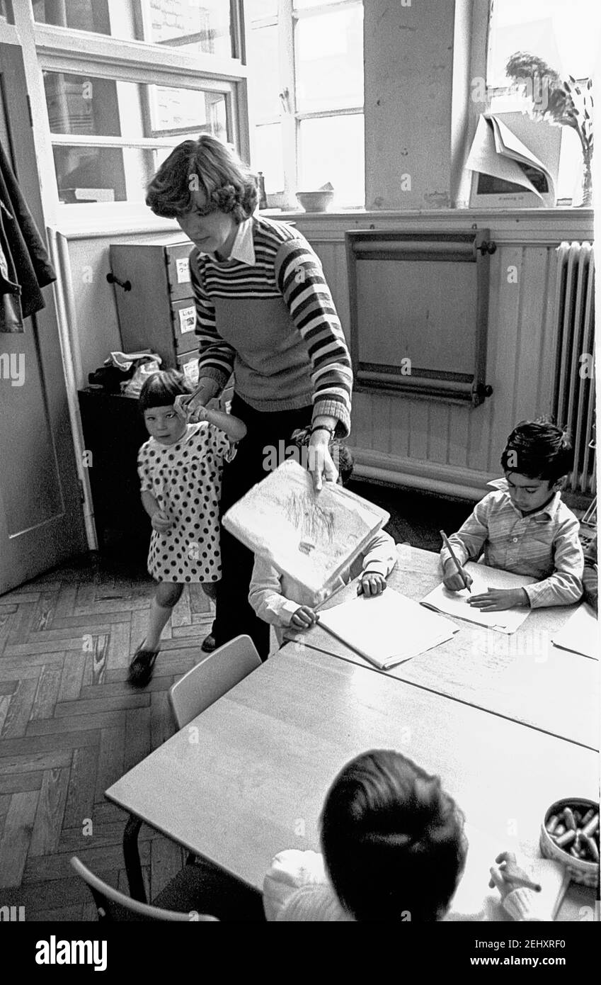 Empfangsklasse Für Die Babyschule Stockfoto