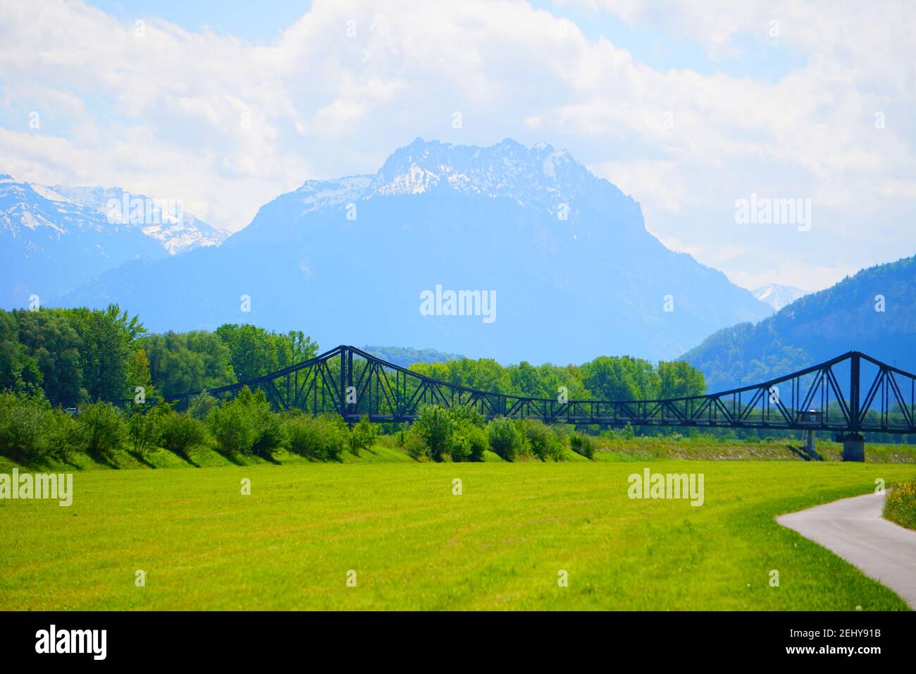 Schweizer Alpen Landschaft Stock Foto Stock Bilder Stock Pictures Stockfoto