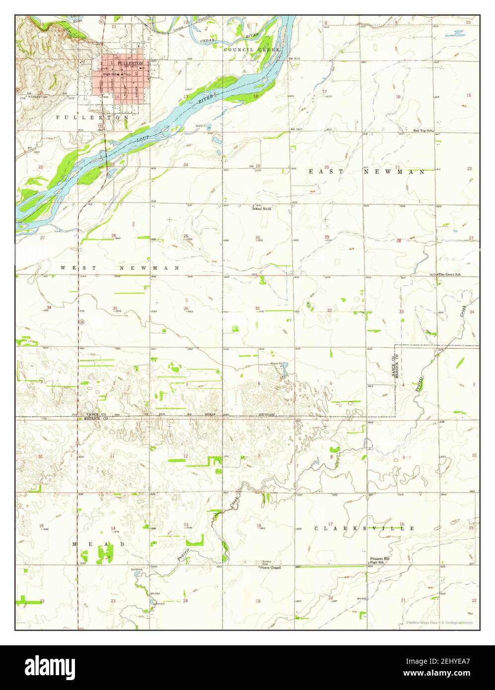 Fullerton Karte Stockfotos und bilder Kaufen Alamy