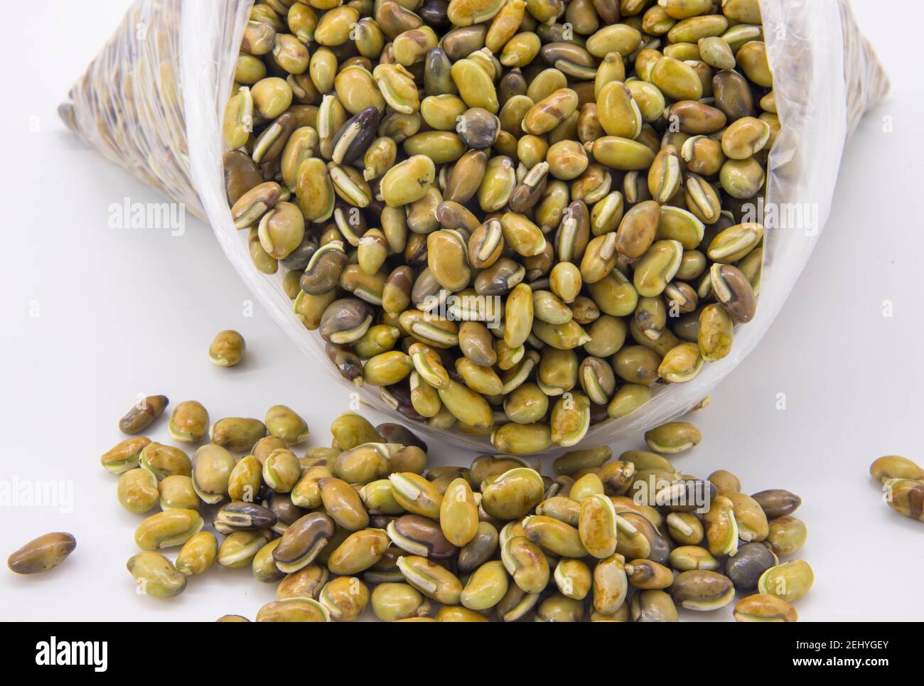 Gemüse-Saatgut Stockfoto