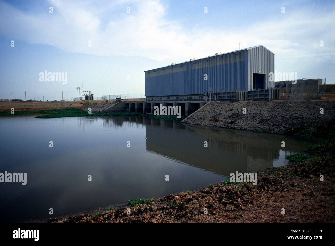 Kenana Sudan Pumping Station Bewässerung Stockfoto