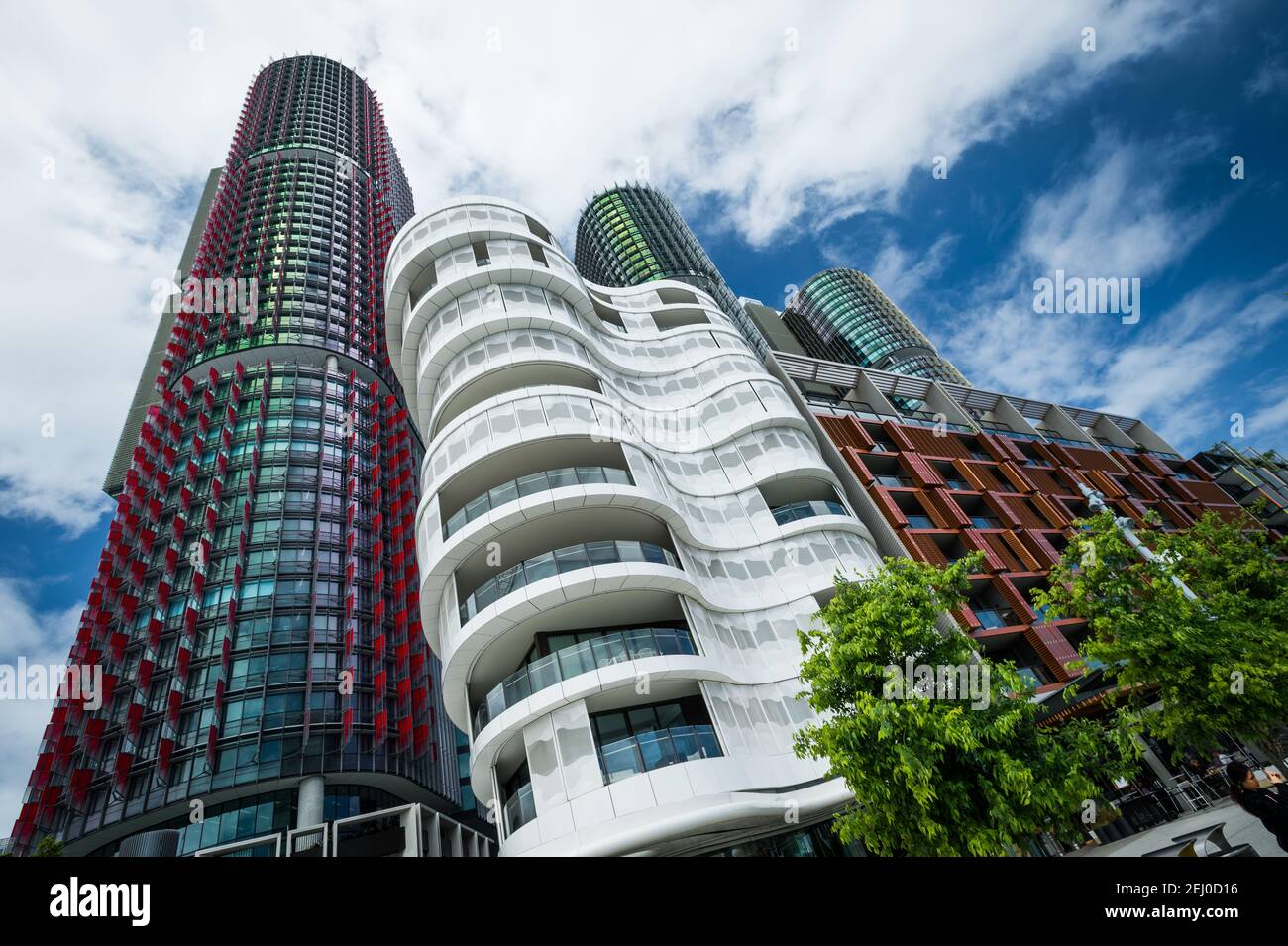 International Towers, Barangaroo Avenue, Sydney, New South Wales, Australien. Stockfoto