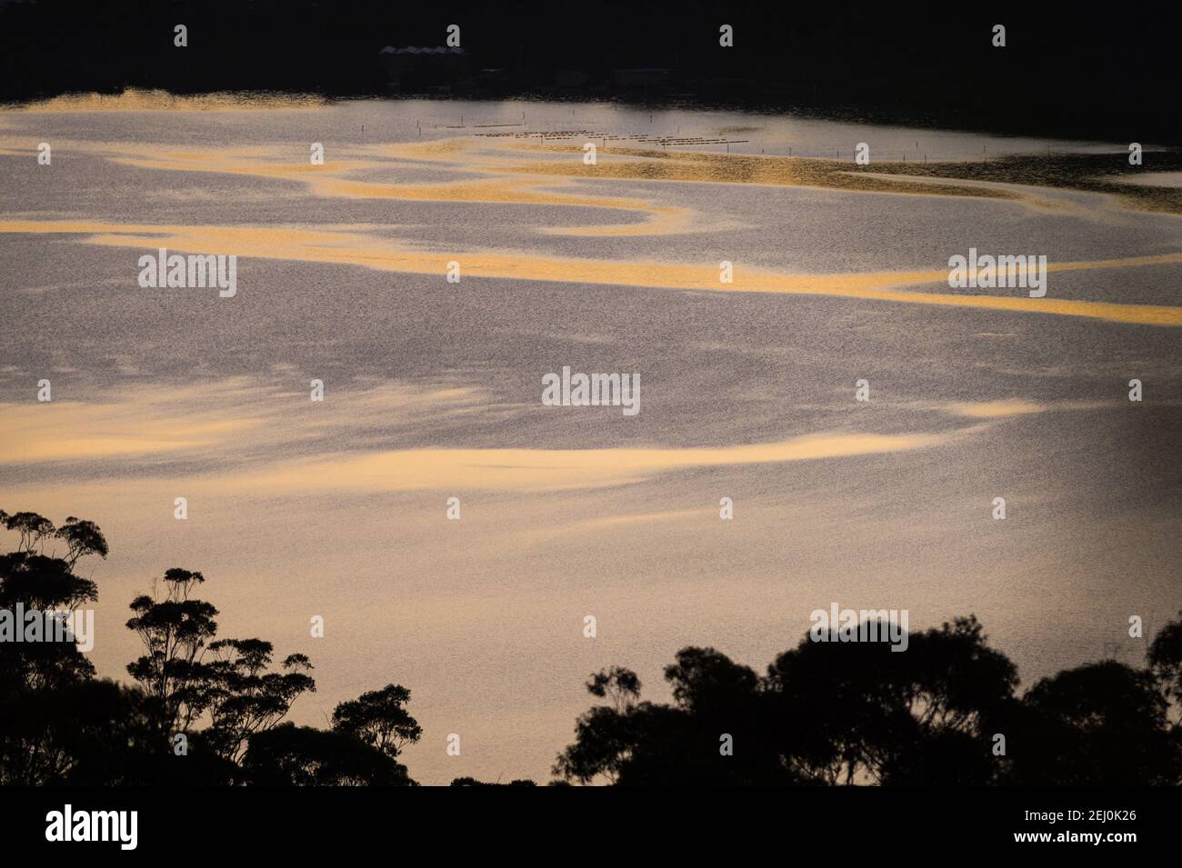 Merimbula Lake, Merimbula, New South Wales, Australien. Stockfoto