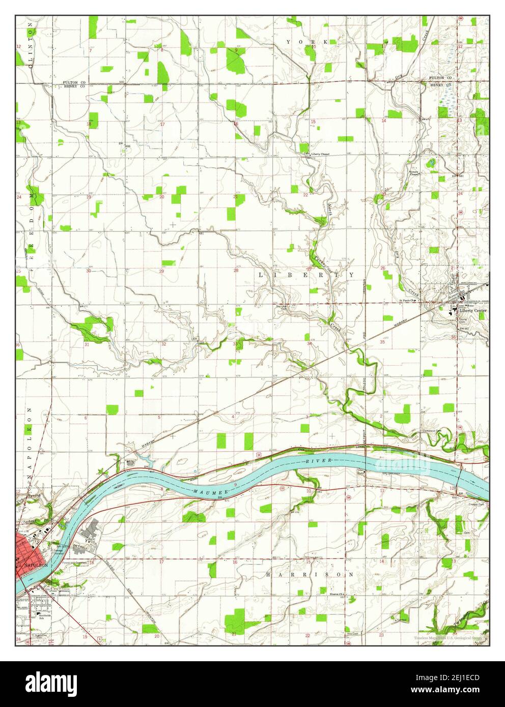 Napoleon ohio karte Fotos und Bildmaterial in hoher Auflösung Alamy