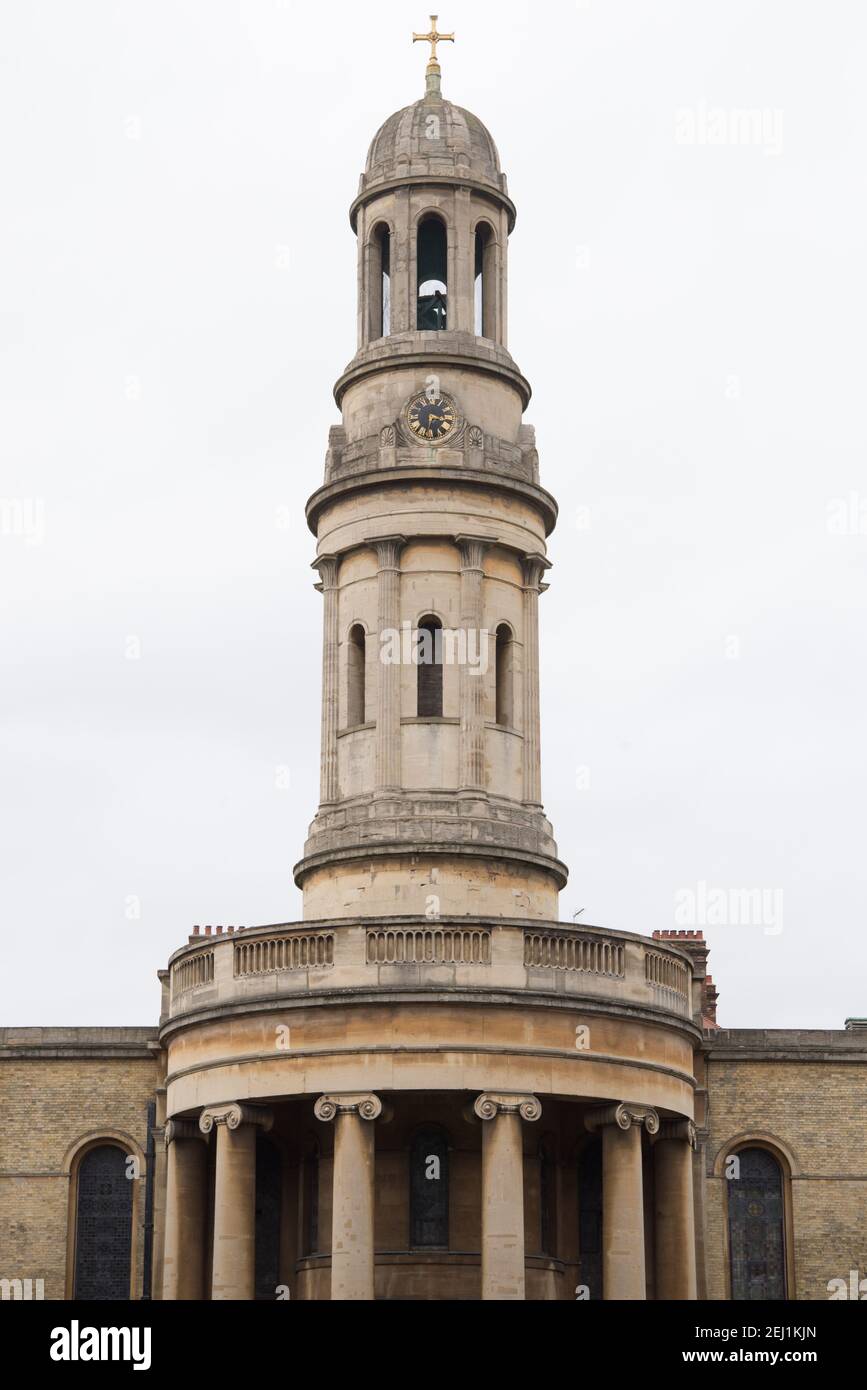 Church of St. Mary Wyndham Place Greek Revival Architecture Stockfoto