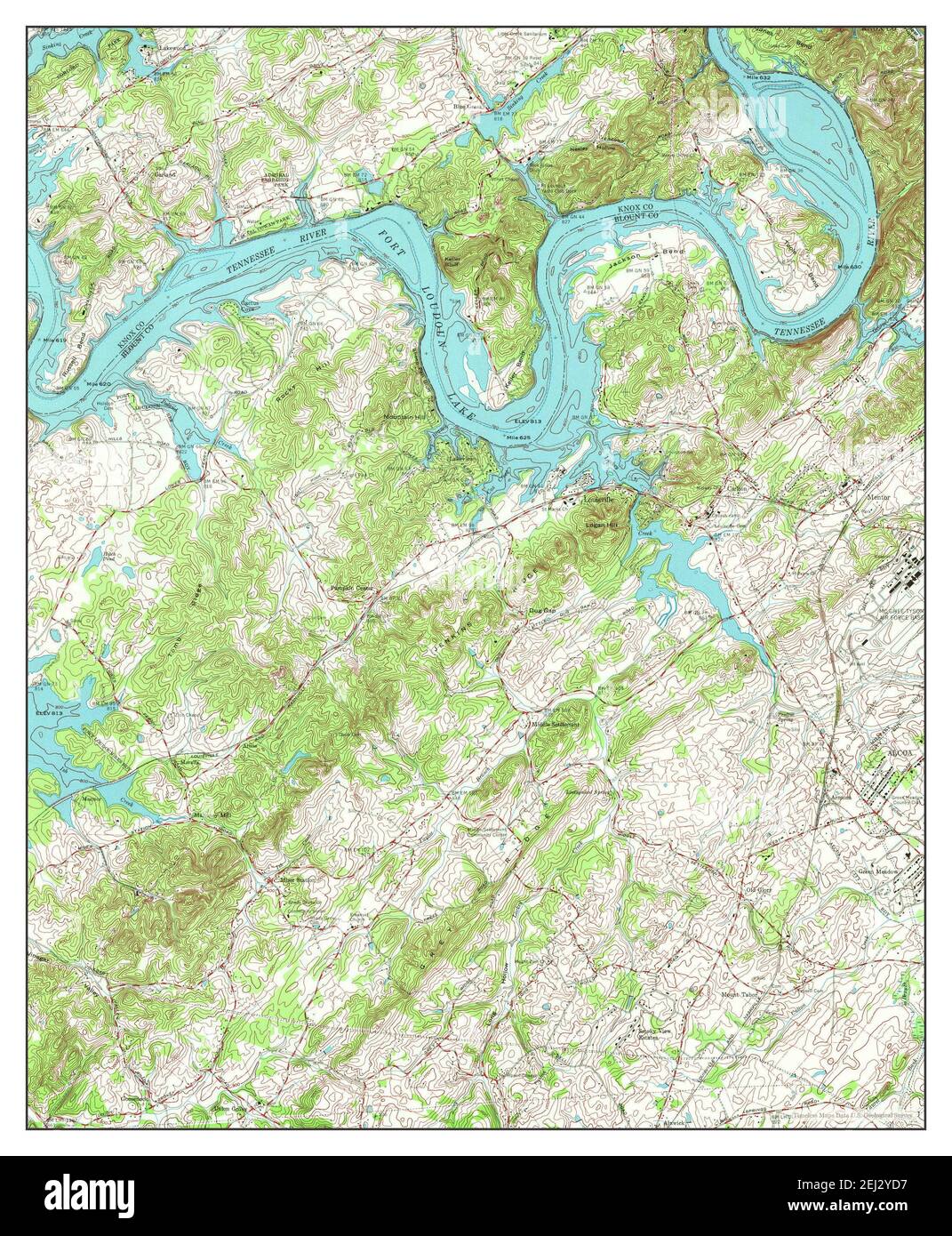 Vintage louisville karte Fotos und Bildmaterial in hoher Auflösung