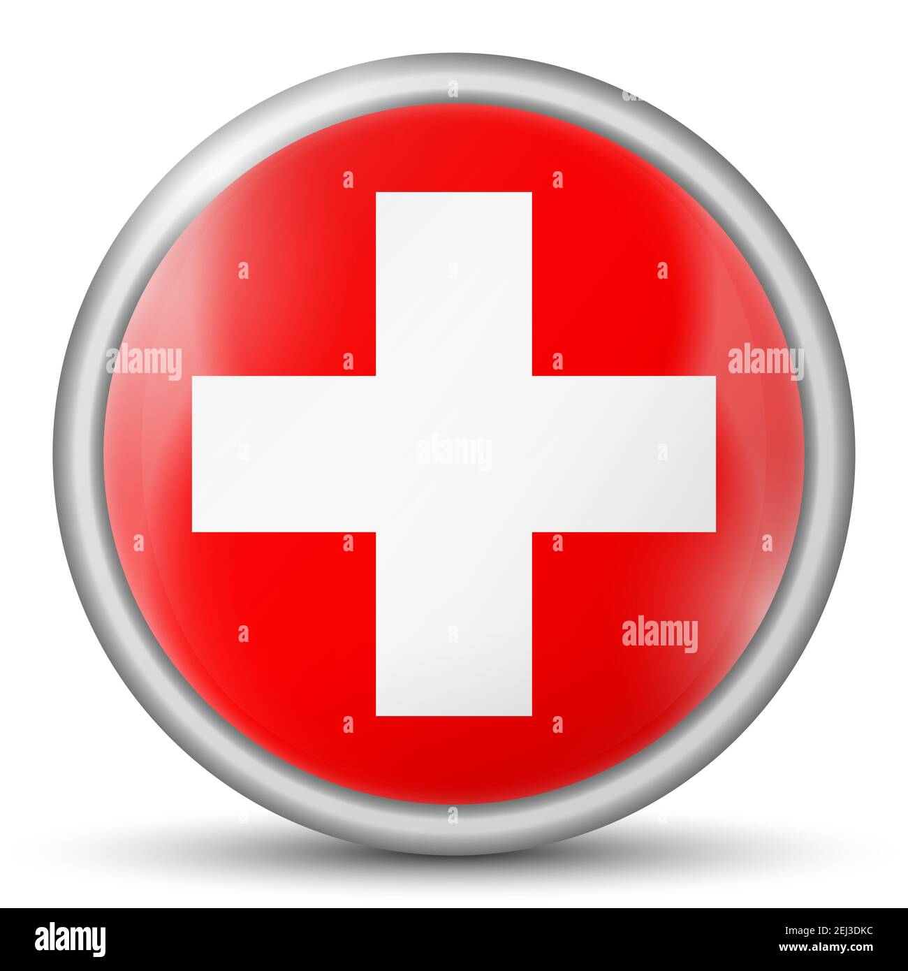 Switzerland Flag Glass Ball Stockfotos und -bilder Kaufen - Alamy