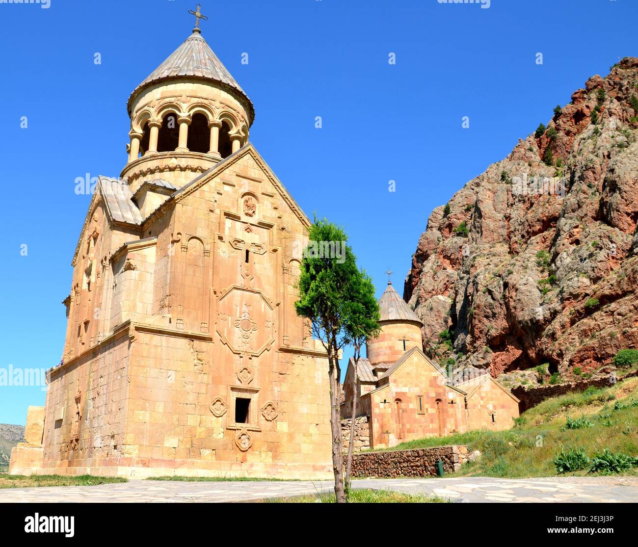 Sommertag im Kloster Noravank, Armenien Stockfoto