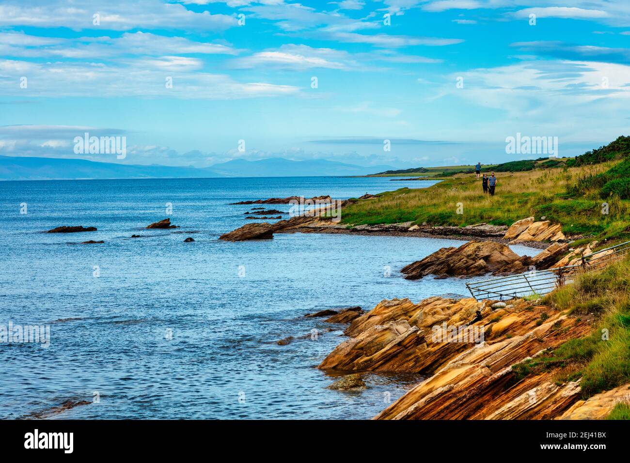 Fischerdorf Portmahomack im Sommer, Tarbat Peninsula, Easter Ross, an der Ostküste der Nordküste 500, Highlands, Schottland Stockfoto