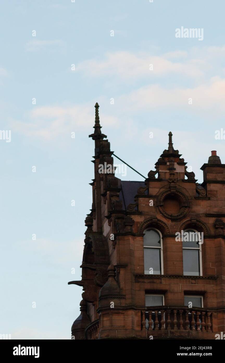 Glasgow Geometry Stockfoto