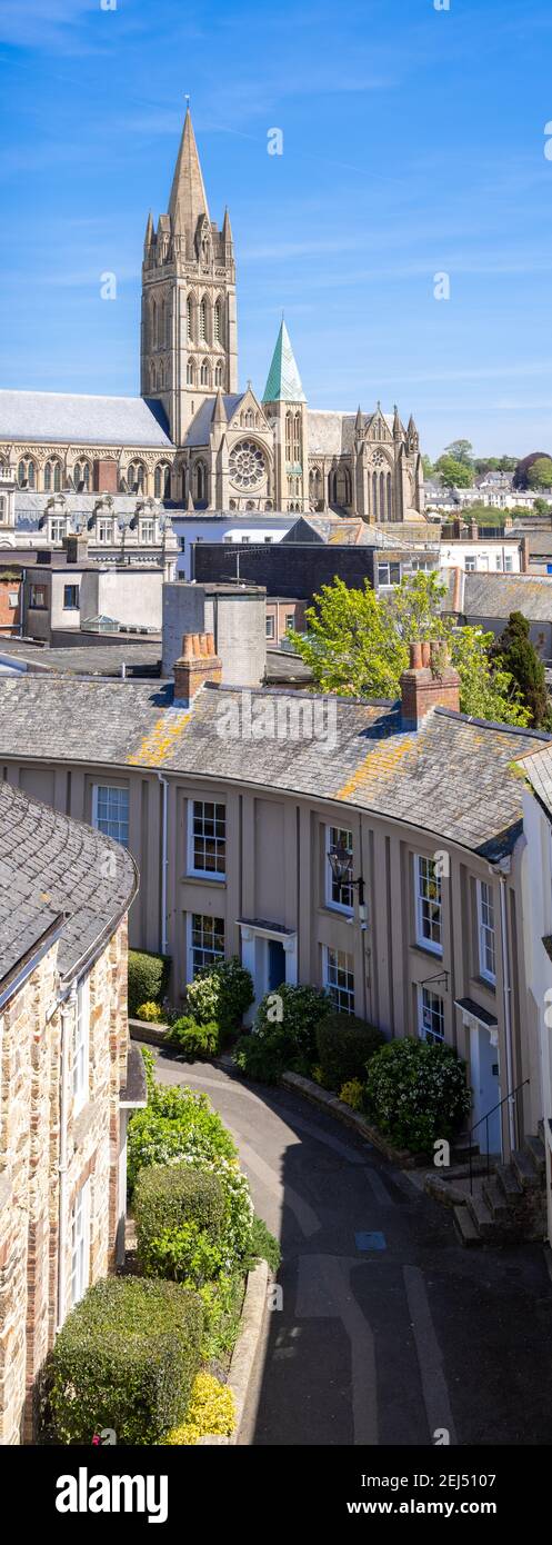 Truro Kathedrale cornwall england großbritannien Stockfoto