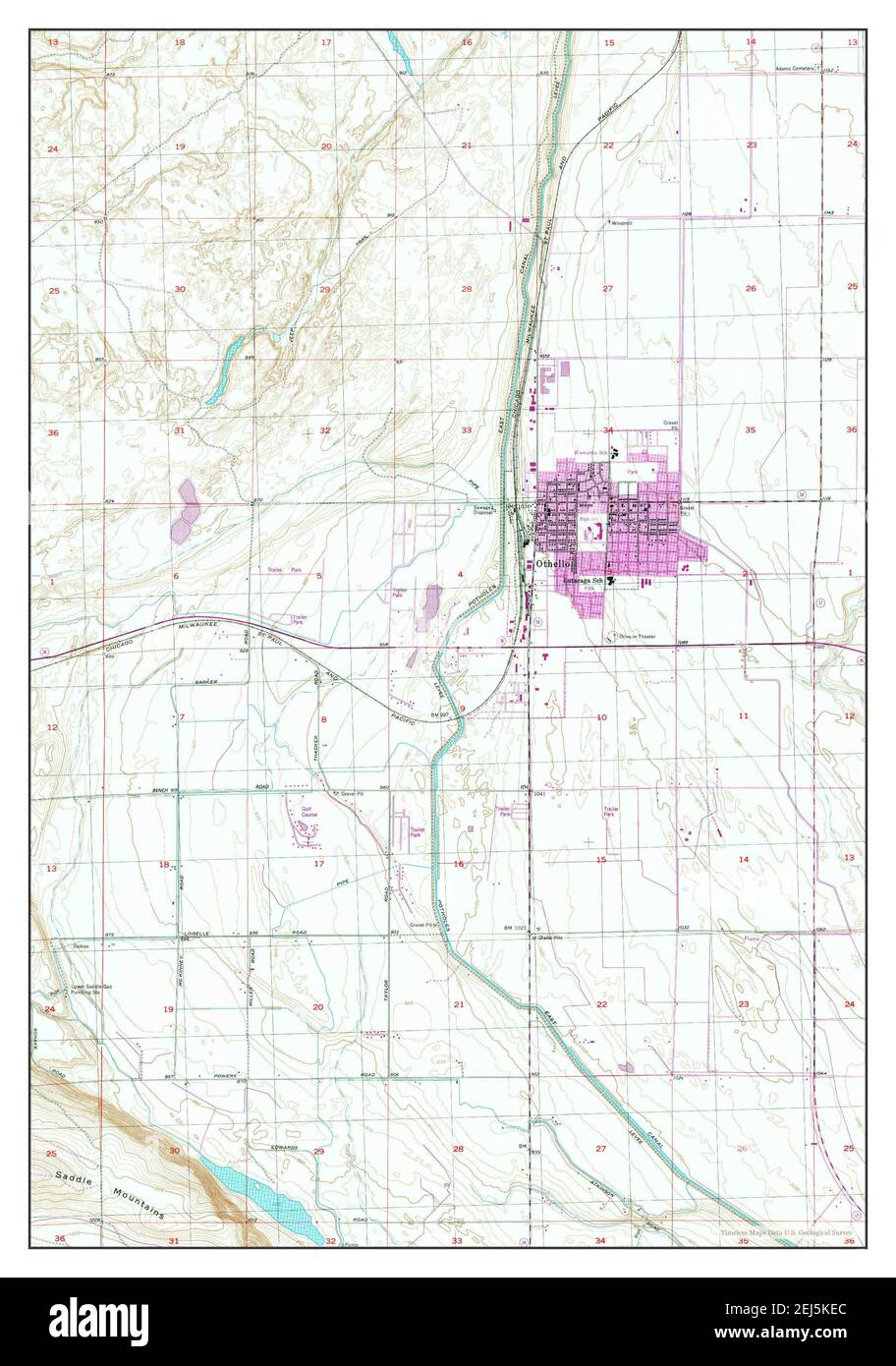 Othello washington karte Fotos und Bildmaterial in hoher Auflösung Alamy