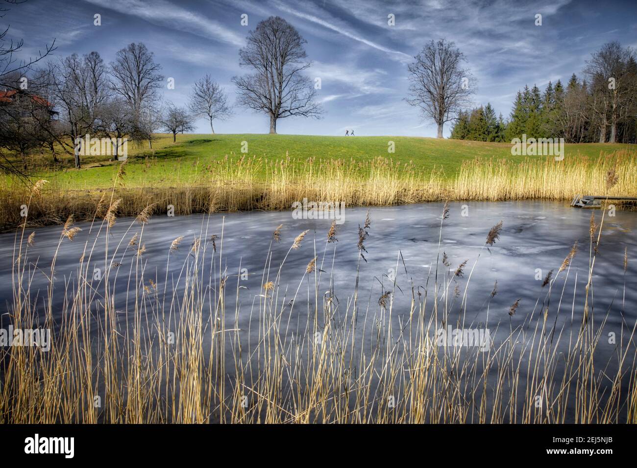 Winterlicher teich Fotos und Bildmaterial in hoher Auflösung Alamy