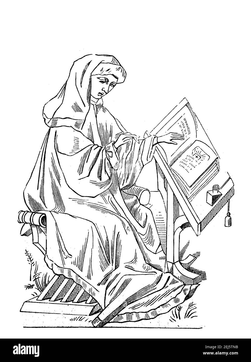 Jean Froissart, c. 1337 - c. 1405, war ein französisch sprechender Dichter und Chronist. Sein Hauptwerk ist eine umfangreiche Chronik der ersten Hälfte des Hundertjährigen Krieges, zwischen den Kronen Englands und Frankreichs / Jean Froissart, um 1337 - um 1405, war ein franzoesischsprachiger Dichter und Chronist. Sein Hauptwerk ist eine umfangreiche Chronik der ersten Haelfte des Hundertjährigen Krieges, zwischen den Kronen Englands und Frankreich, Historisch, historisch, digital verbesserte Reproduktion eines Originals aus dem 19th. Jahrhundert / digitale Reproduktion einer Originalvorlage aus dem 19. Jahrhundert, Stockfoto Jean Froissart, c. 1337 - c. 1405, war ein französisch sprechender Dichter und Chronist. Sein Hauptwerk ist eine umfangreiche Chronik der ersten Hälfte des Hundertjährigen Krieges, zwischen den Kronen Englands und Frankreichs / Jean Froissart, um 1337 - um 1405, war ein franzoesischsprachiger Dichter und Chronist. Sein Hauptwerk ist eine umfangreiche Chronik der ersten Haelfte des Hundertjährigen Krieges, zwischen den Kronen Englands und Frankreich, Historisch, historisch, digital verbesserte Reproduktion eines Originals aus dem 19th. Jahrhundert / digitale Reproduktion einer Originalvorlage aus dem 19. Jahrhundert, Stockfoto