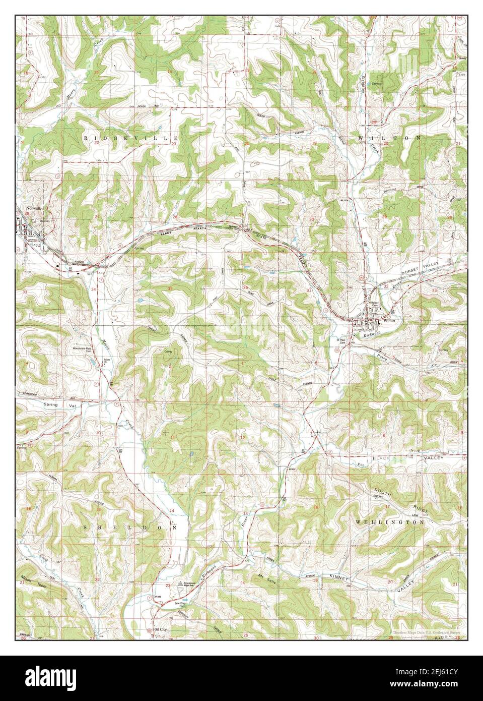 Wilton wisconsin karte Fotos und Bildmaterial in hoher Auflösung Alamy