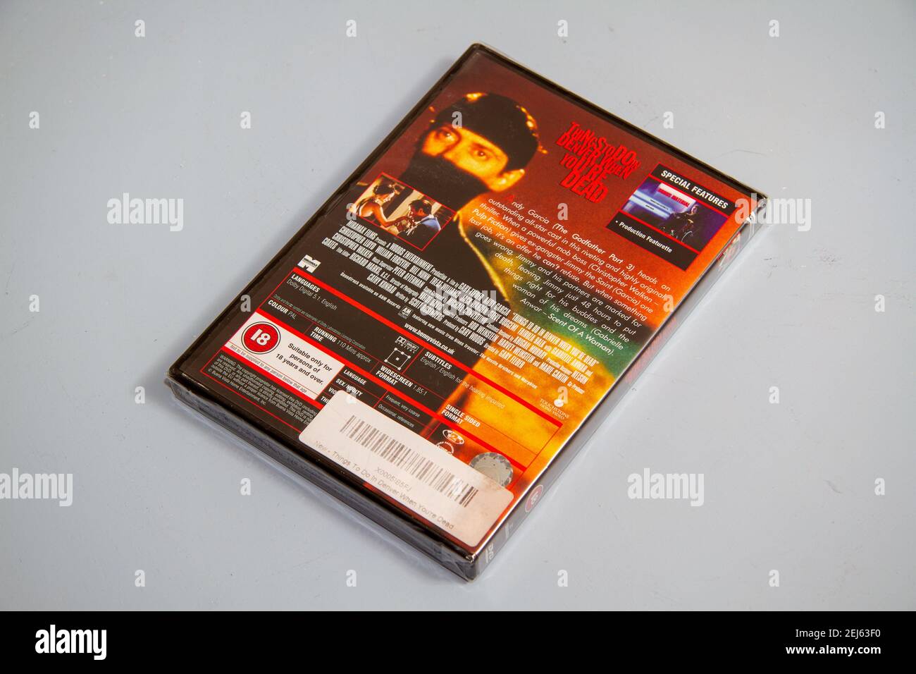 1995 Gangster-Film Dinge, die man in Denver machen kann, wenn man es ist Tot Stockfoto