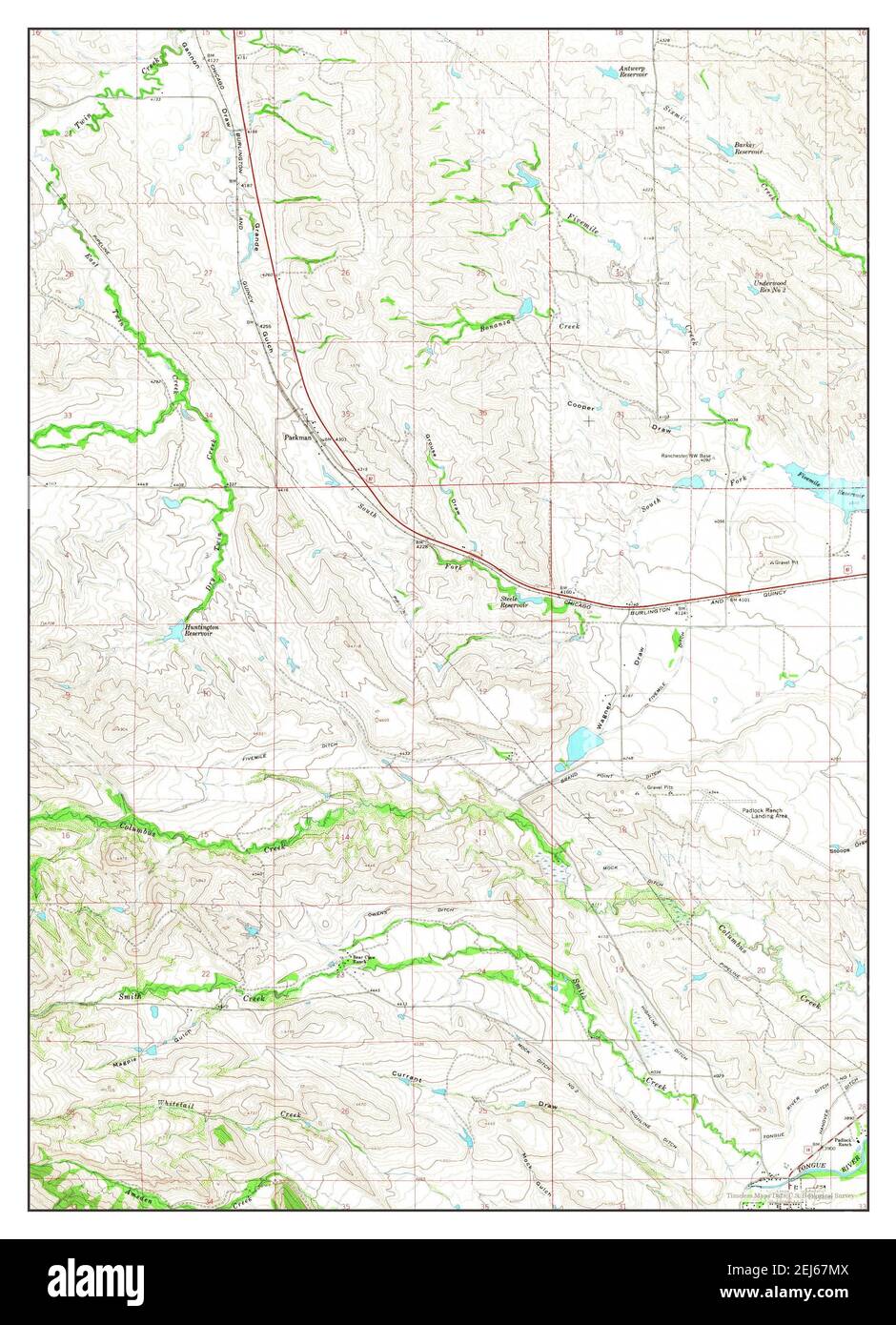 Karte von dayton wyoming Fotos und Bildmaterial in hoher Auflösung