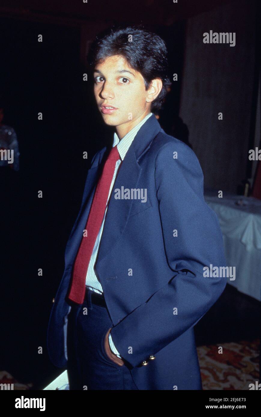 Ralph Macchio 1985 Quelle Ralph Dominguez/MediaPunch Stockfotografie Alamy