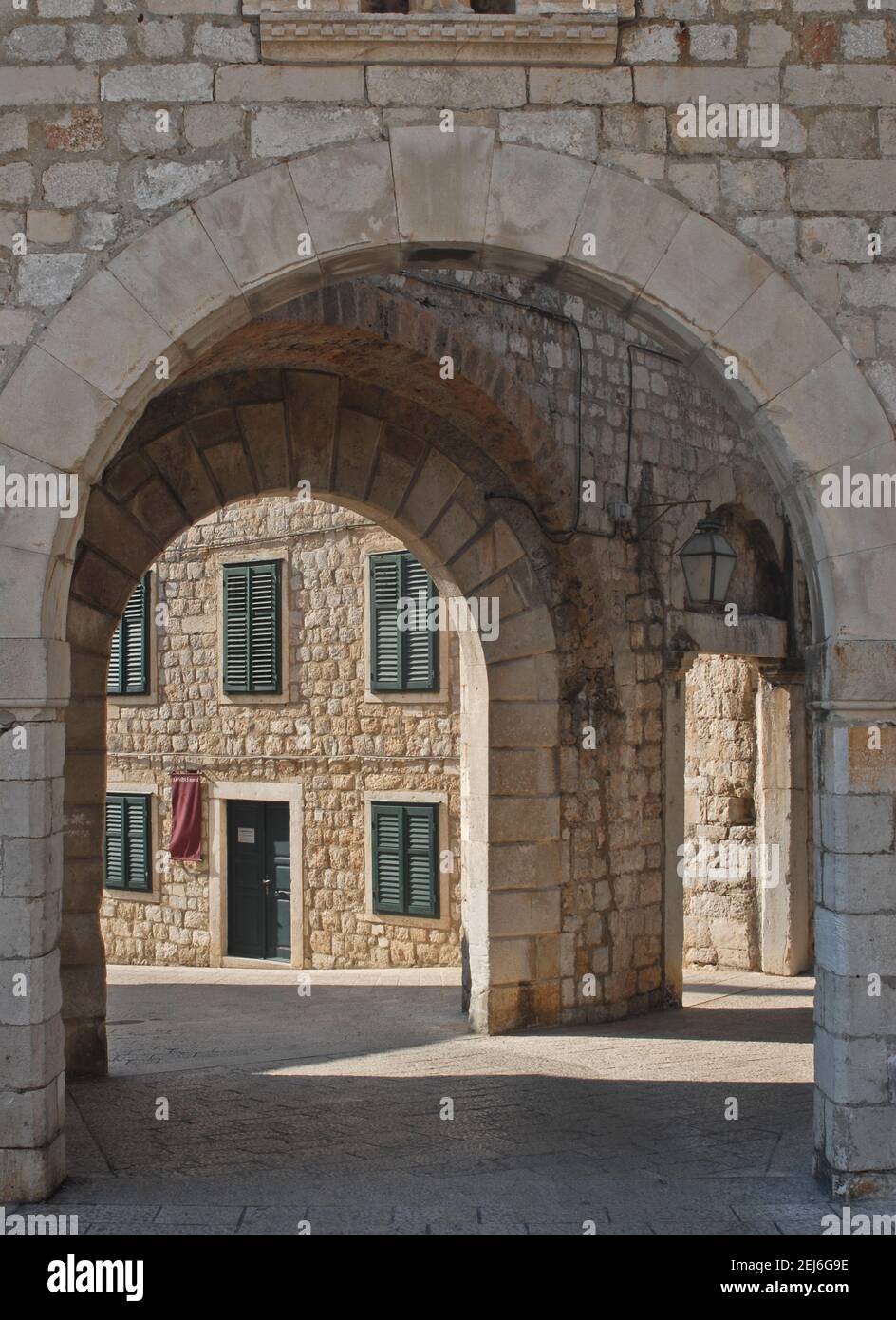 Altstadt von Dubrovnik, Kroatien Stockfoto