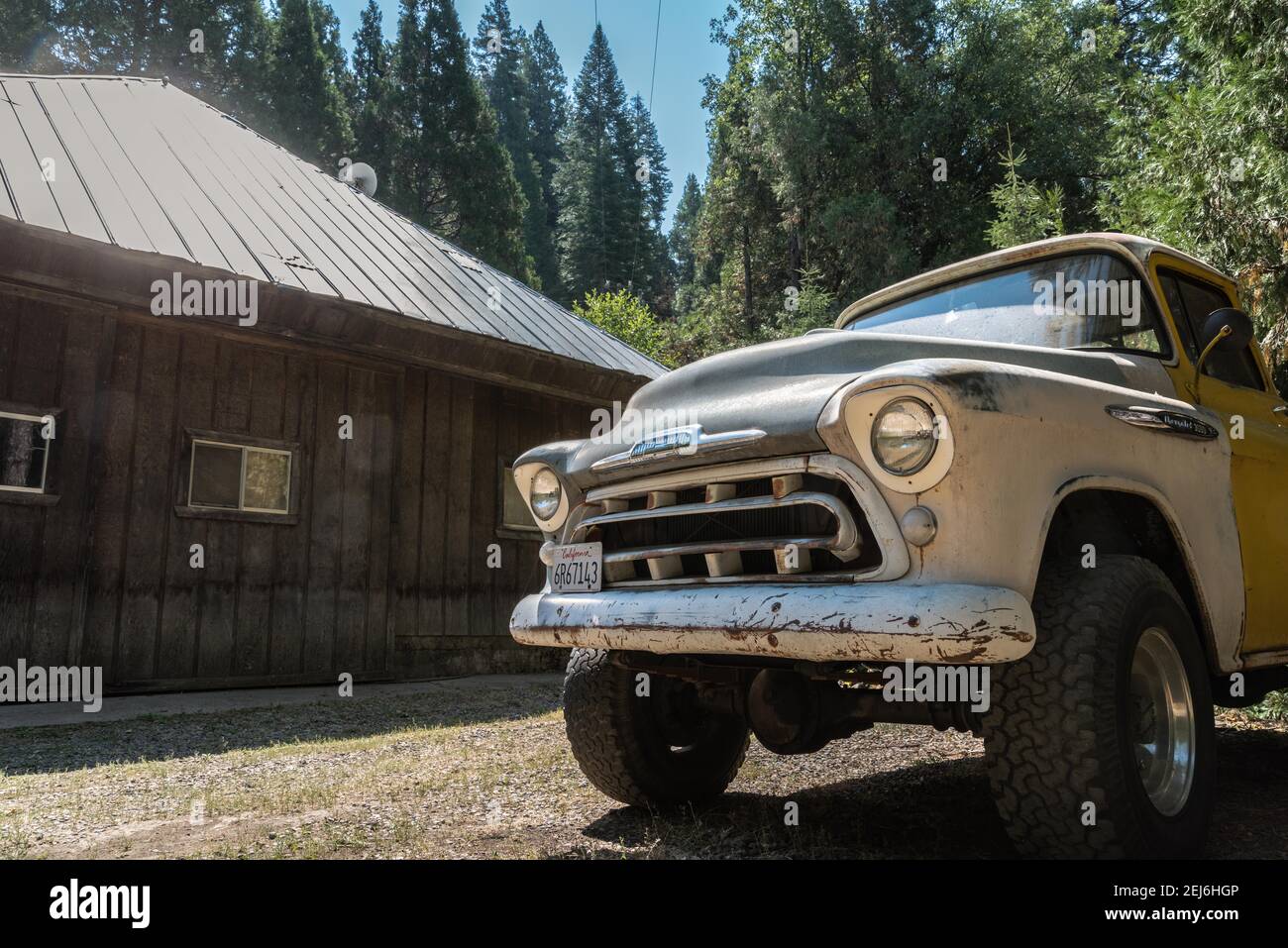 Landschaft, Lifestyle und die Natur des Yosemite National Park Stockfoto