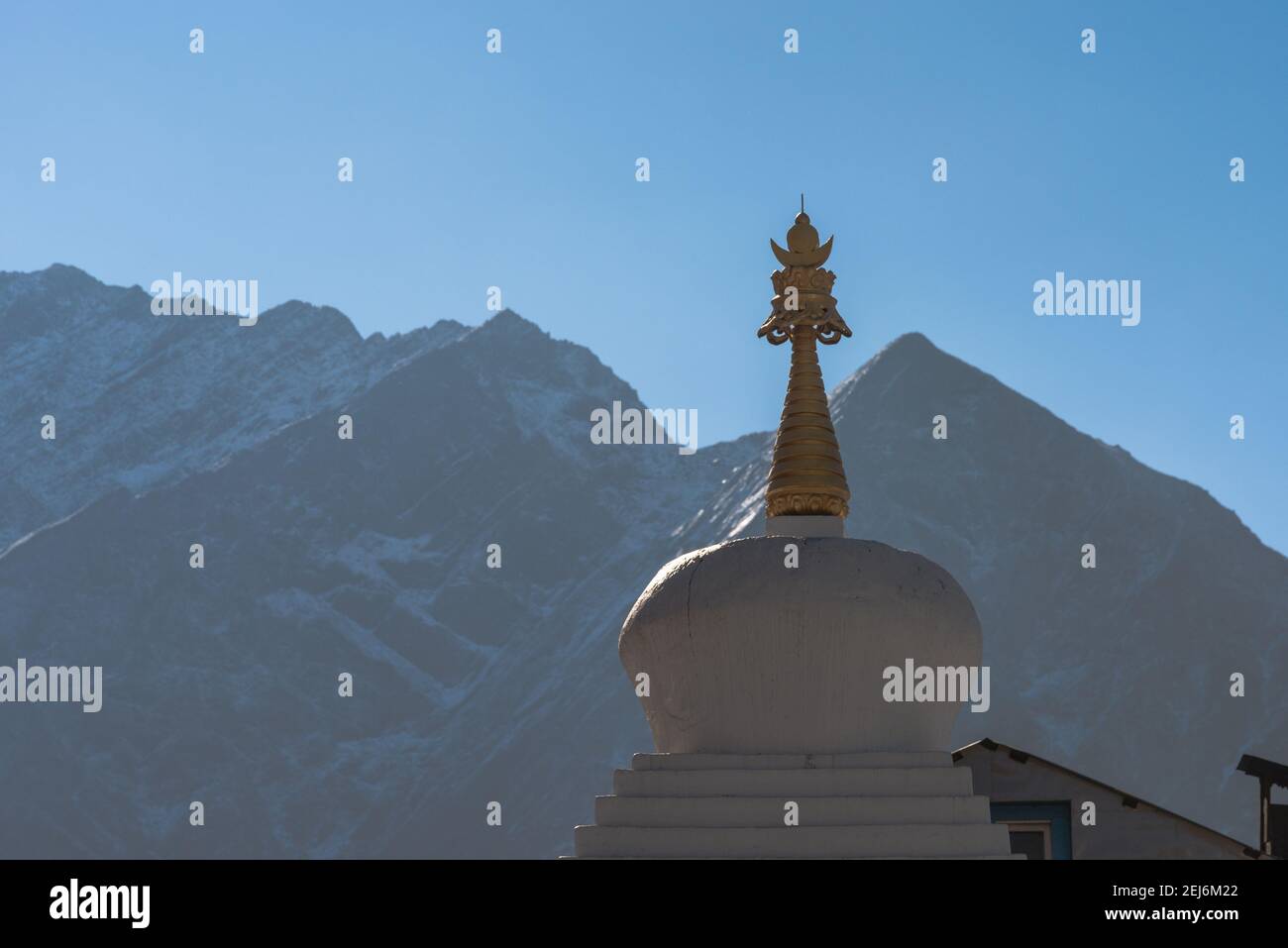 Kathmandu, Nepal, ist das Tor zu Himalaya, Everest und unendlichen Gipfeln, Parks und Abenteuern. Hier besuchte ich Kathmandu und den Sagarmatha Nationalpark Stockfoto