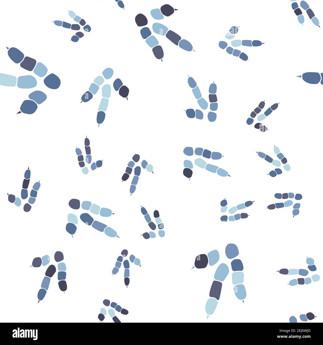 Dinosaurier Fußabdruck Spuren. Minimale Farbe Nahtloses Muster. Hintergrund mit Pfote, Klaue Raubtier. Dinosaurier Fußabdruck nahtlose Muster perfekt für Textil, Wrap und Tapete und Design Stock Vektor Dinosaurier Fußabdruck Spuren. Minimale Farbe Nahtloses Muster. Hintergrund mit Pfote, Klaue Raubtier. Dinosaurier Fußabdruck nahtlose Muster perfekt für Textil, Wrap und Tapete und Design Stock Vektor