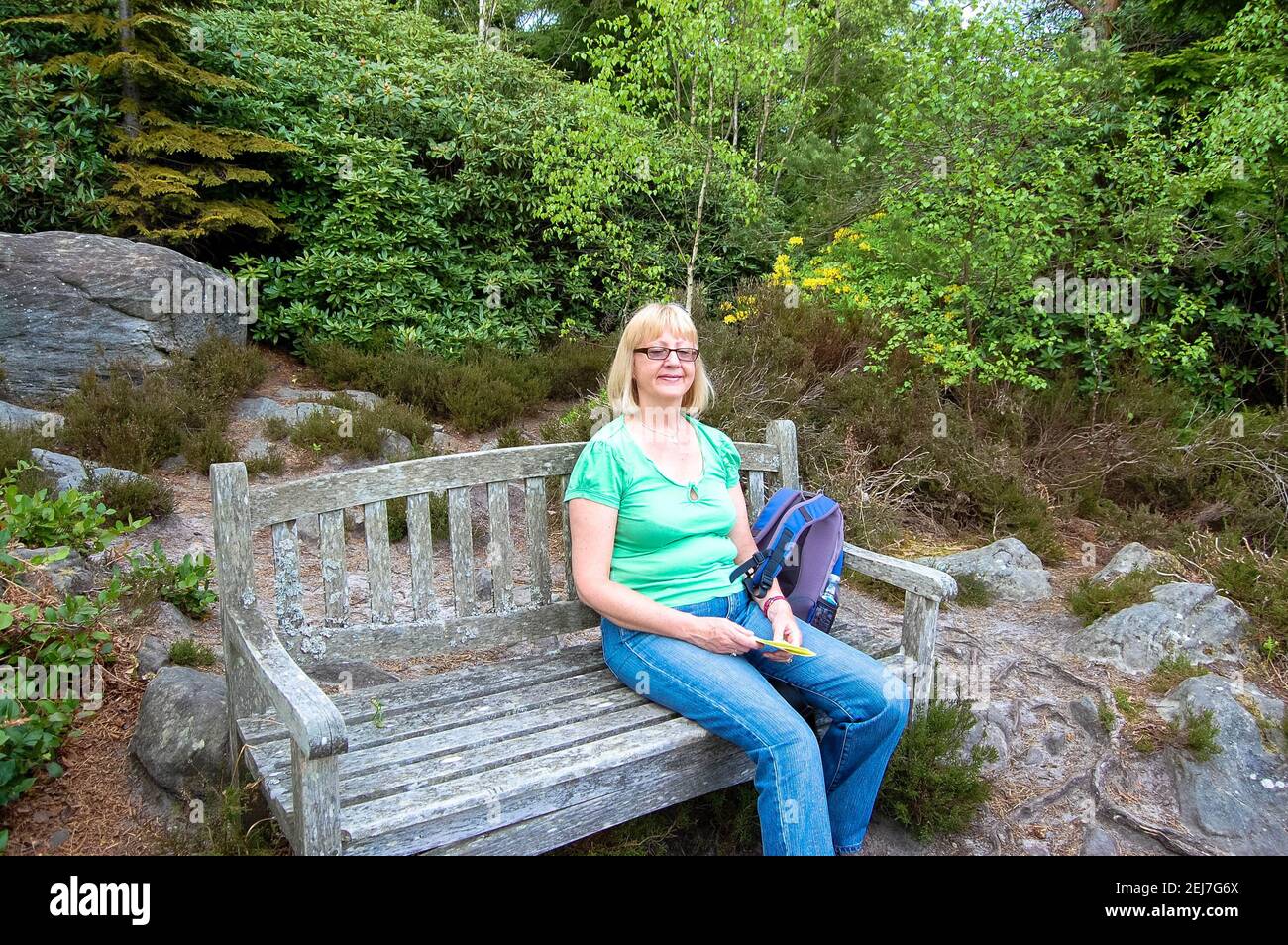 Cragside Northumberland Stockfoto