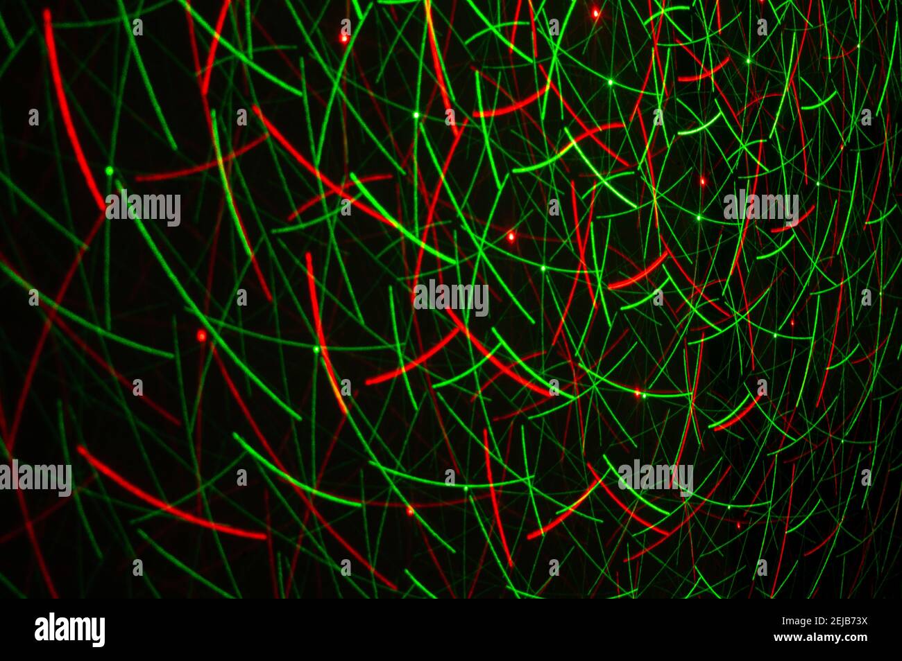 Laserlichtbilder Stockfoto