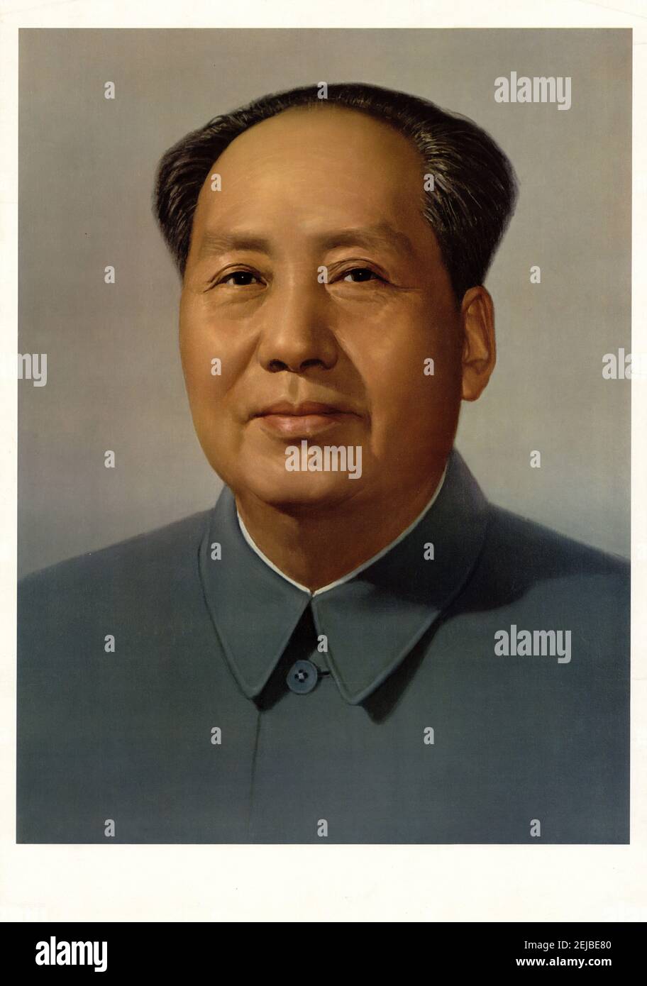 Mao Zedong (1893-1976). Museum: PRIVATE SAMMLUNG. Autor: ANONYM. Stockfoto