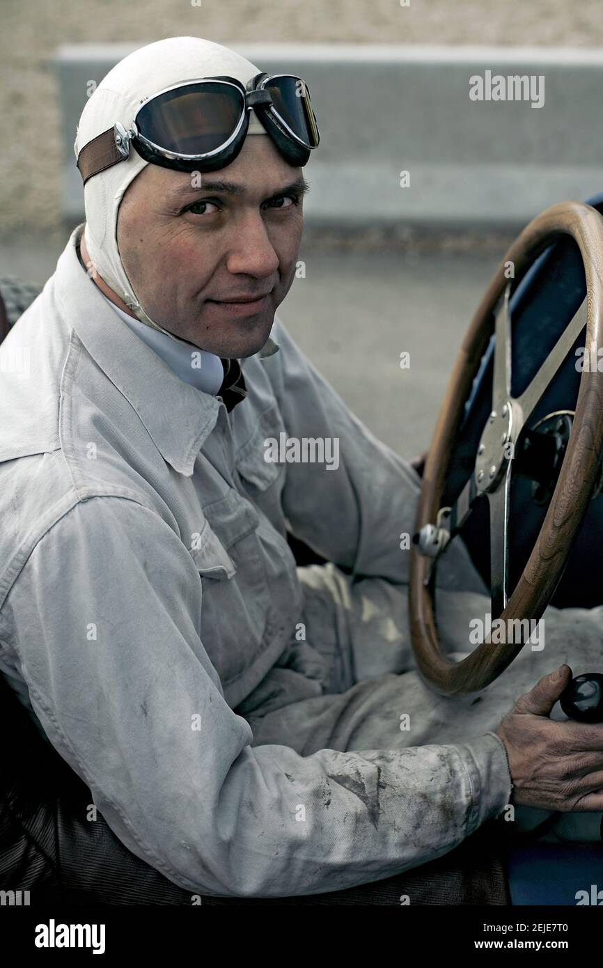 1932 Graham 8 Lucenti Indy Auto beim Montlhery Revival, Linas, Frankreich Stockfoto