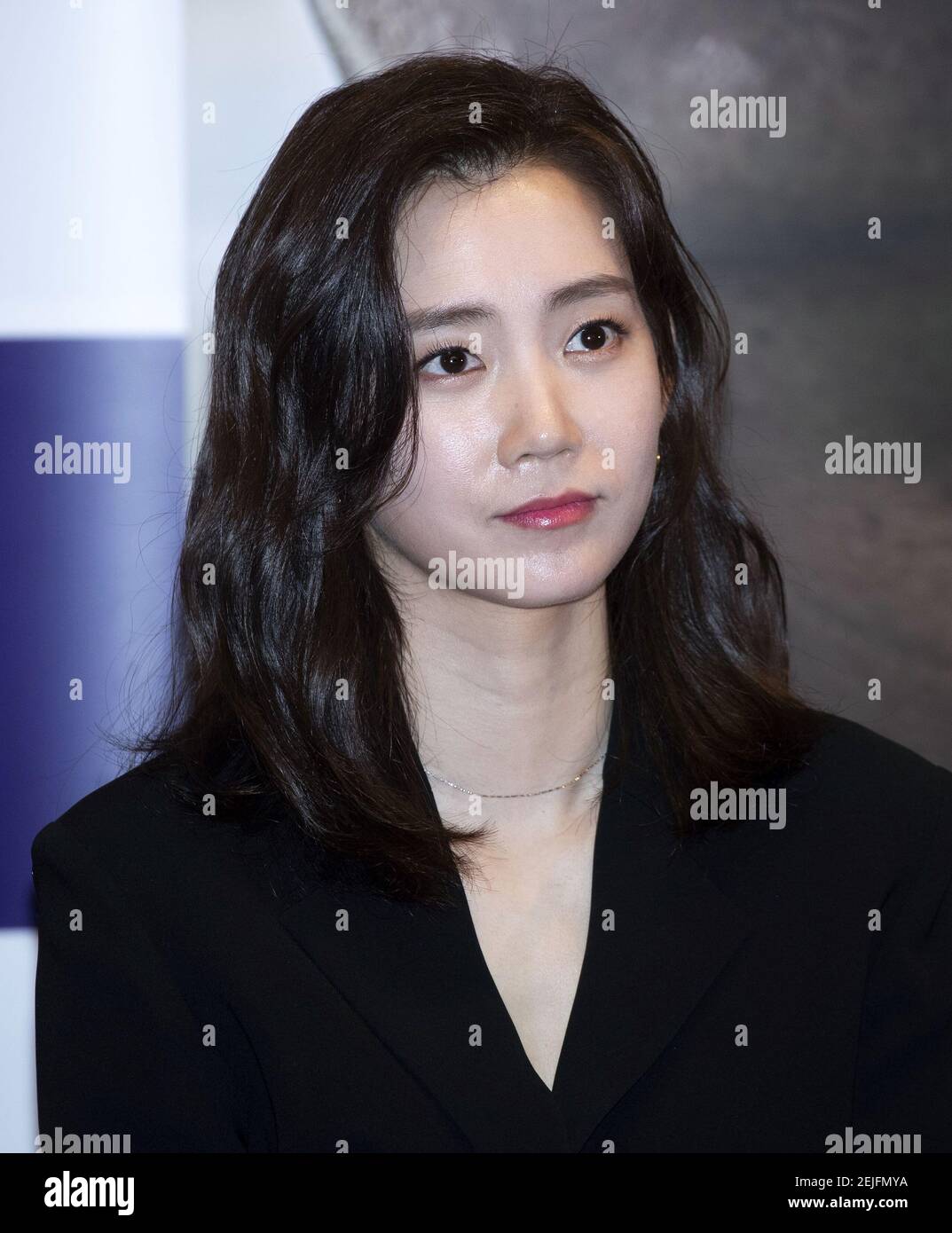 Die Sudkoreanische Schauspielerin Shin Hyun Bin Nimmt Am 3 Februar 2020 An Einem Fotoanruf Zur Premiere Des Films Beasts Clawing At Straws Im Coex Megabox Cinema In Seoul Sudkorea Teil Der Film Erscheint