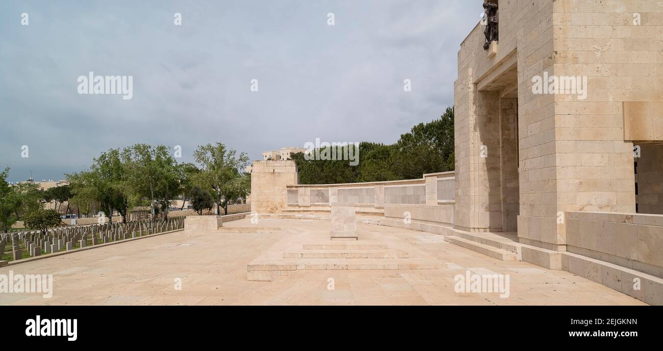 Jerusalem British War Cemetery, Mount Scopus, Jerusalem, Israel Stockfoto