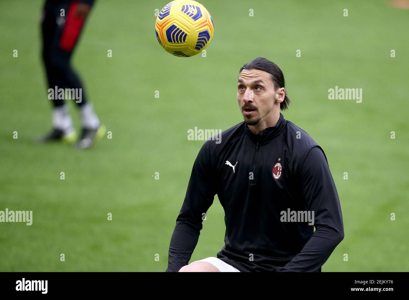 Milan Derby vs Inter Meisterschaft 2020 21 auf dem Foto: IBRAHIMOVIC ZLATAN, IBRA Stockfoto