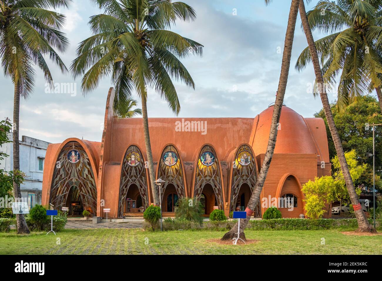 St. George Orthodoxe Koonan Kurishu Alte syrische Kirche in Fort Kochi, Indien Stockfoto