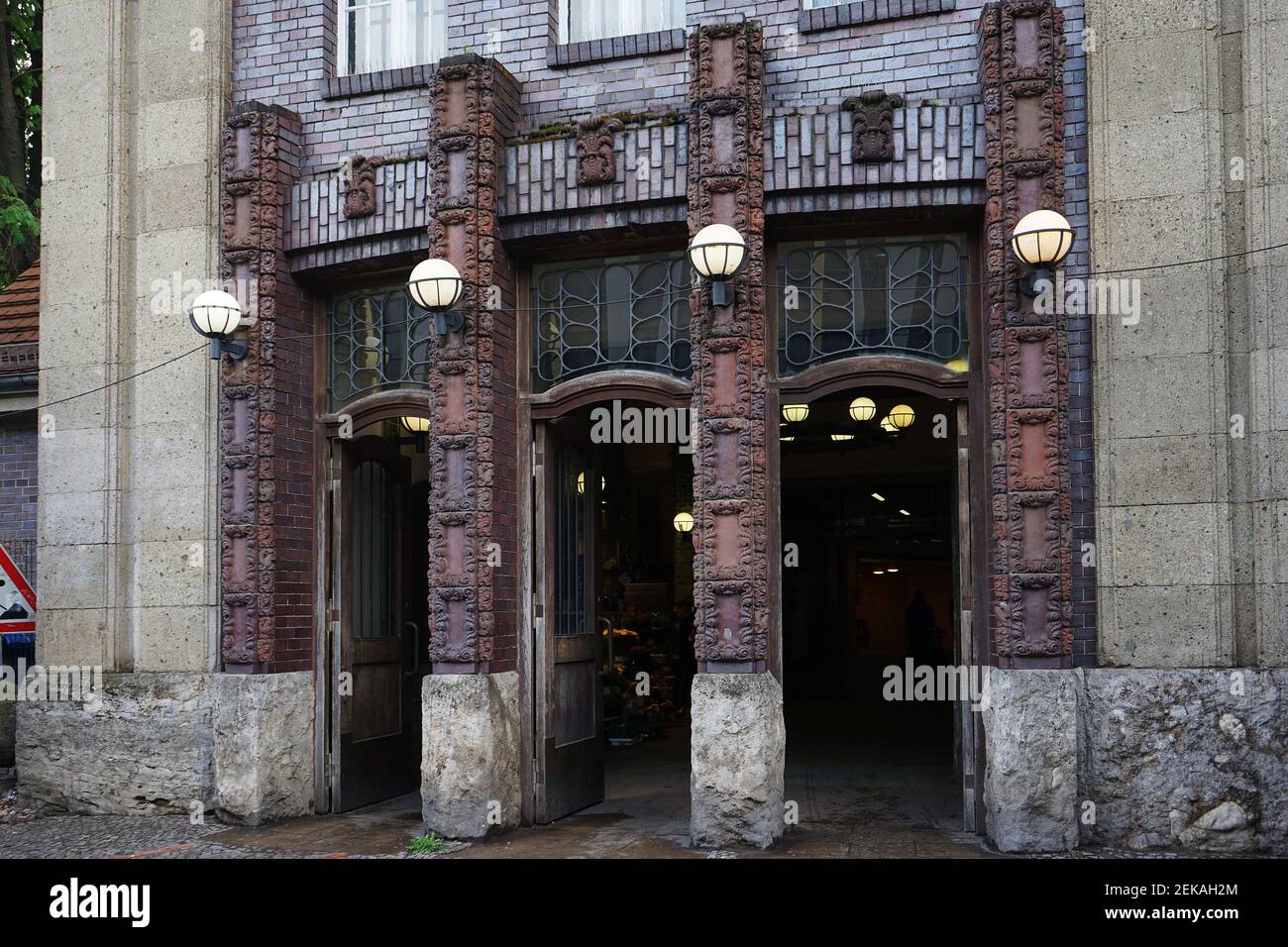 Bahnhof Berlin Panko (S+U Pankow) Stockfoto