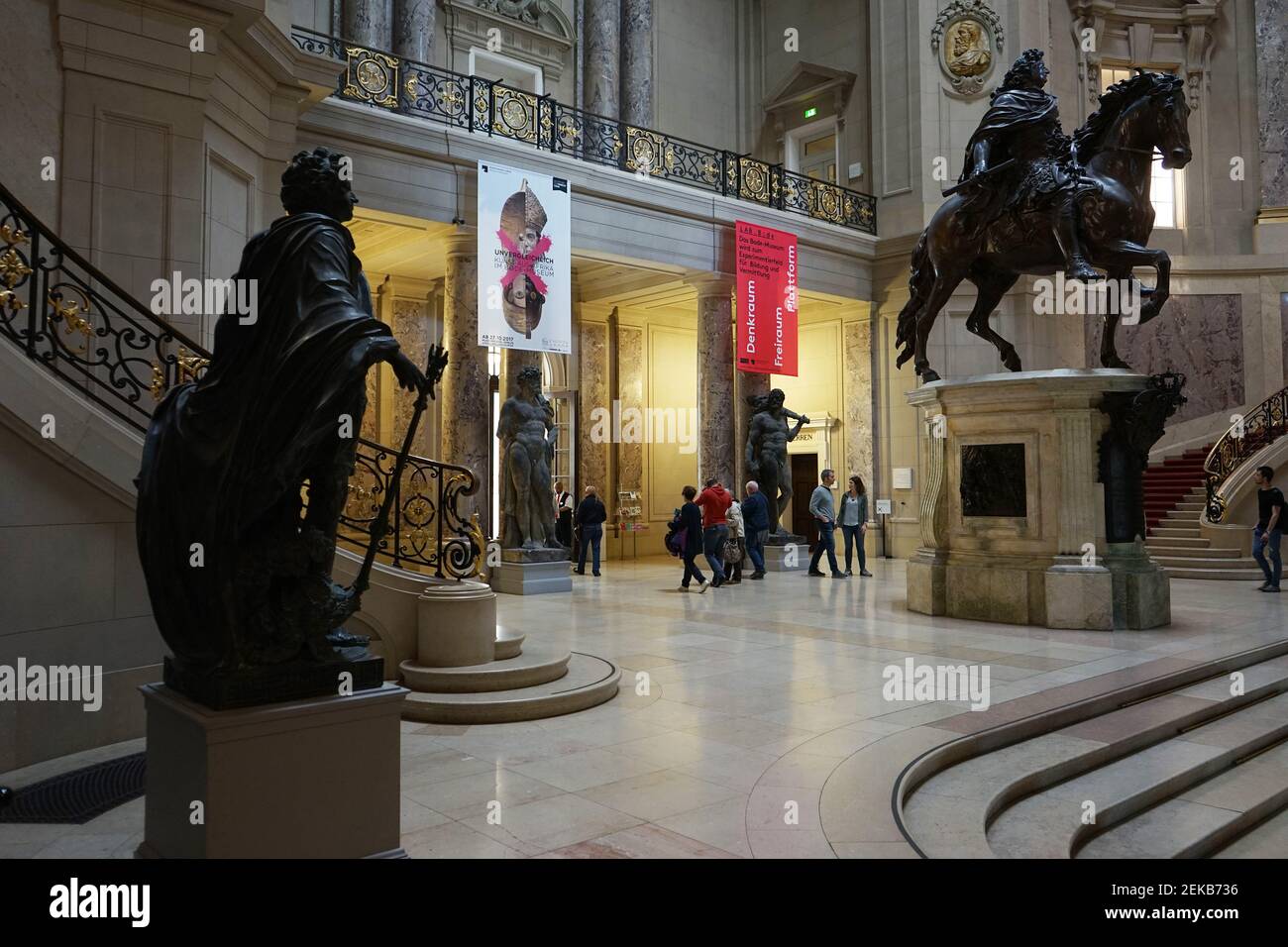 Bode Museum in Berlin. Stockfoto