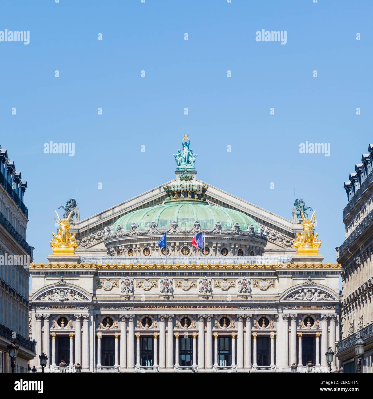 Frankreich, Ile-de-France, Paris, Fassade des Opernhauses Palais Garnier Stockfoto