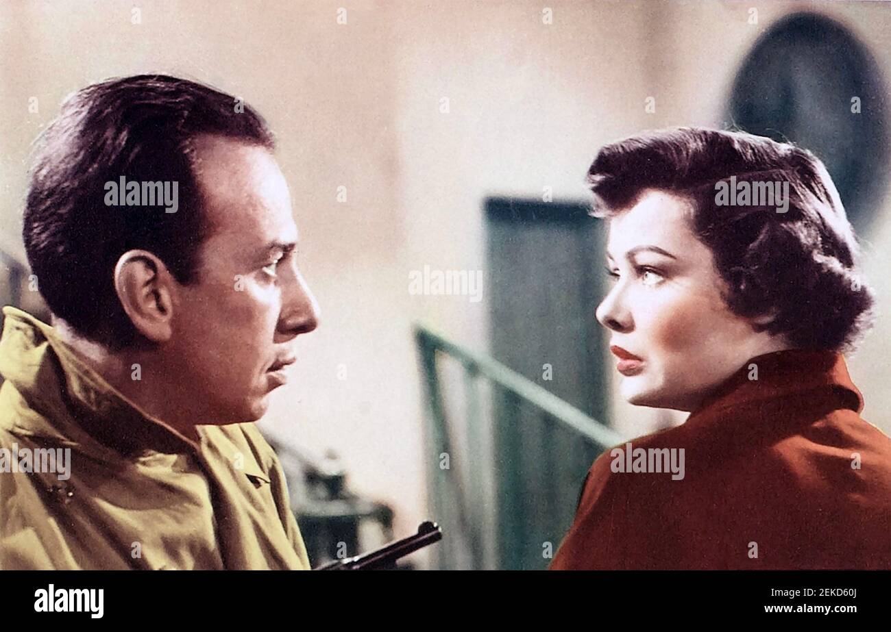 WHIRLPOOL 1950 20th Cdentury Fox Film mit Gene Tierney und José Ferrer Stockfoto