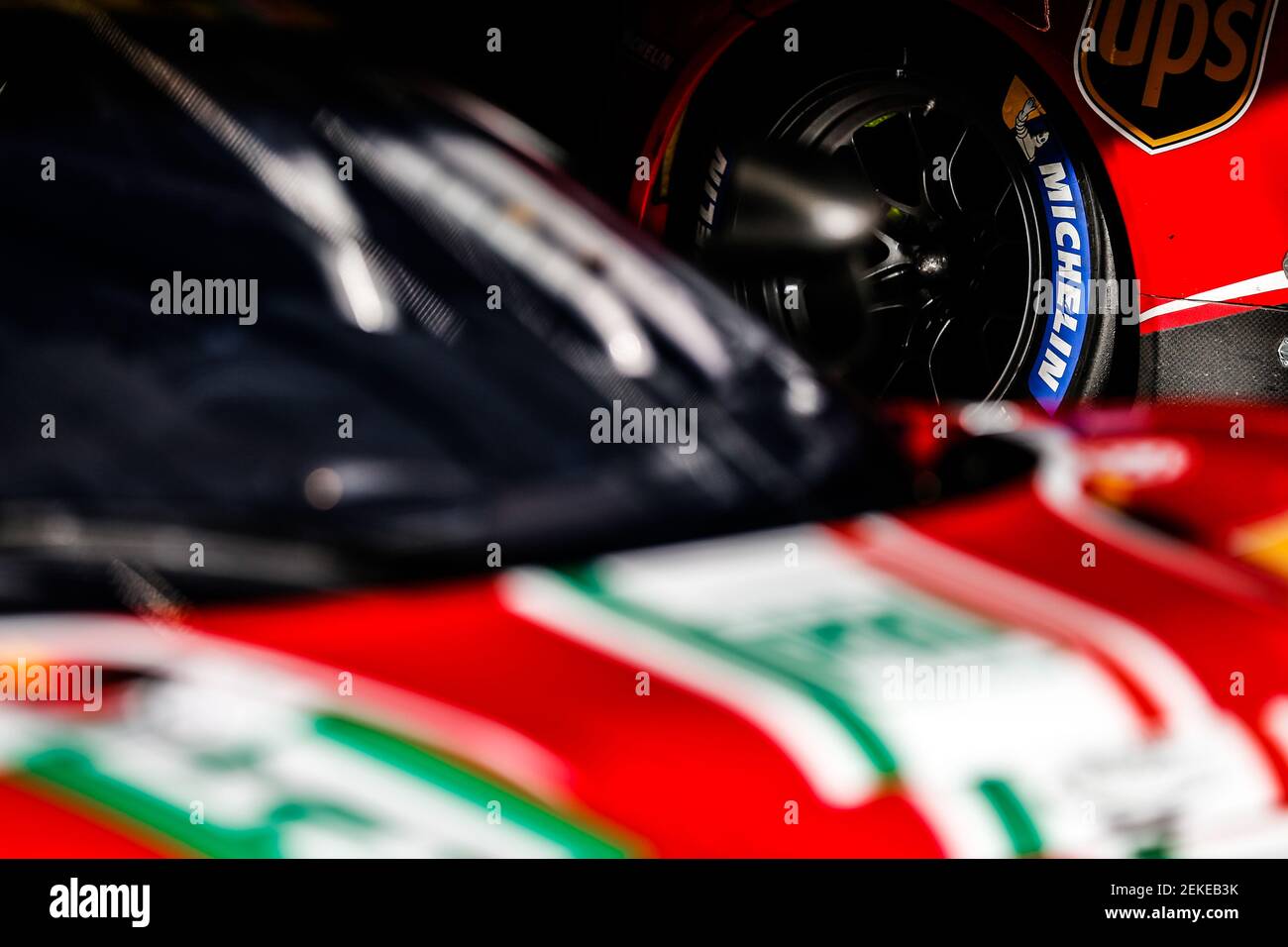 Michelin-Reifen, pneu, während der 2020 6 Stunden von Spa-Francorchamps, 6th Runde der FIA-Langstrecken-Weltmeisterschaft 2019-2020 auf dem Circuit de Spa-Francorchamps vom 13. Bis 25. August in Francorchamps, Belgien - Foto Antonin Vincent / DPPI Stockfoto