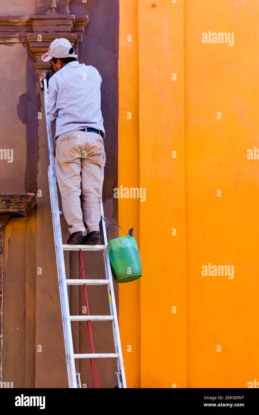 Maler, San Miguel de Allende, Mexiko Stockfoto