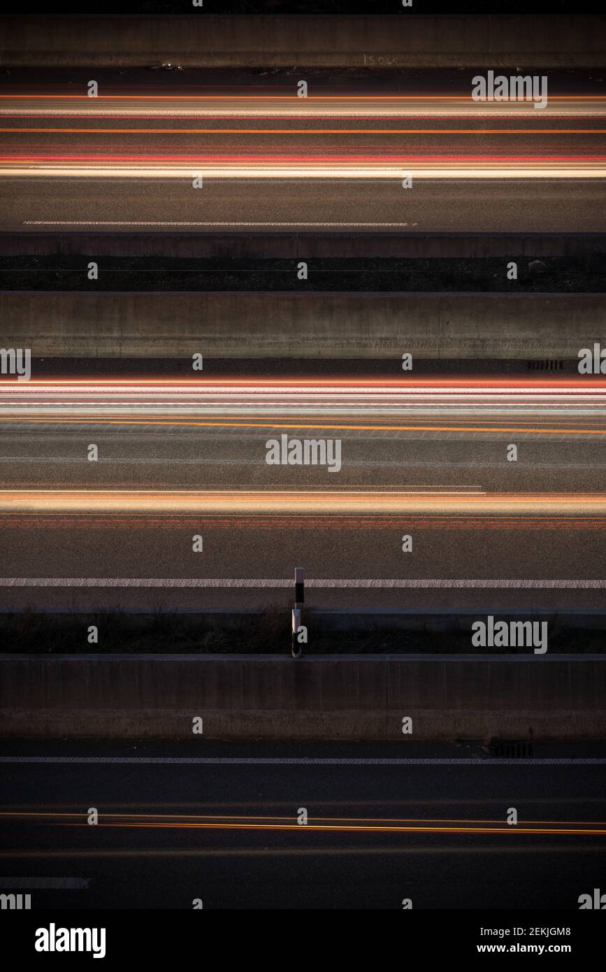 Autobahn Stockfoto